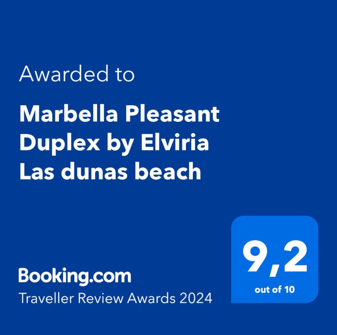 Marbella Pleasant Duplex By Elviria Las Dunas Beach Exteriör bild